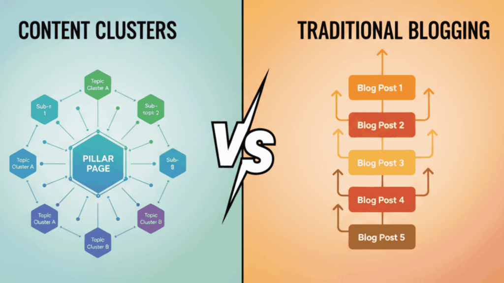 Content Clusters vs. Traditional Blogging What Works Better Today