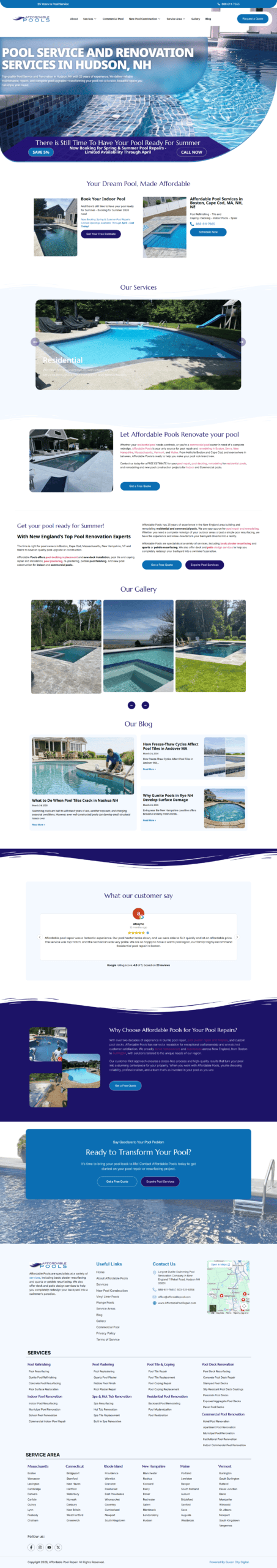 Affordable Pool Repair