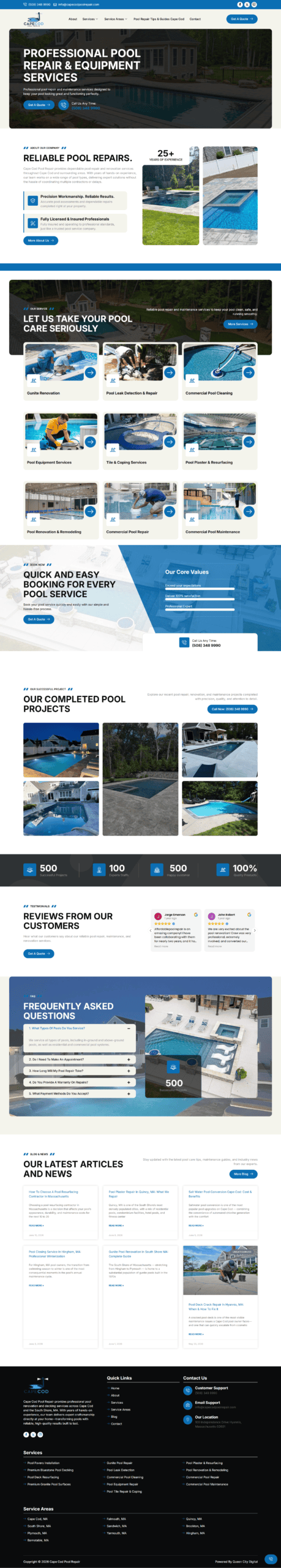 Cape Cod Pool Repair