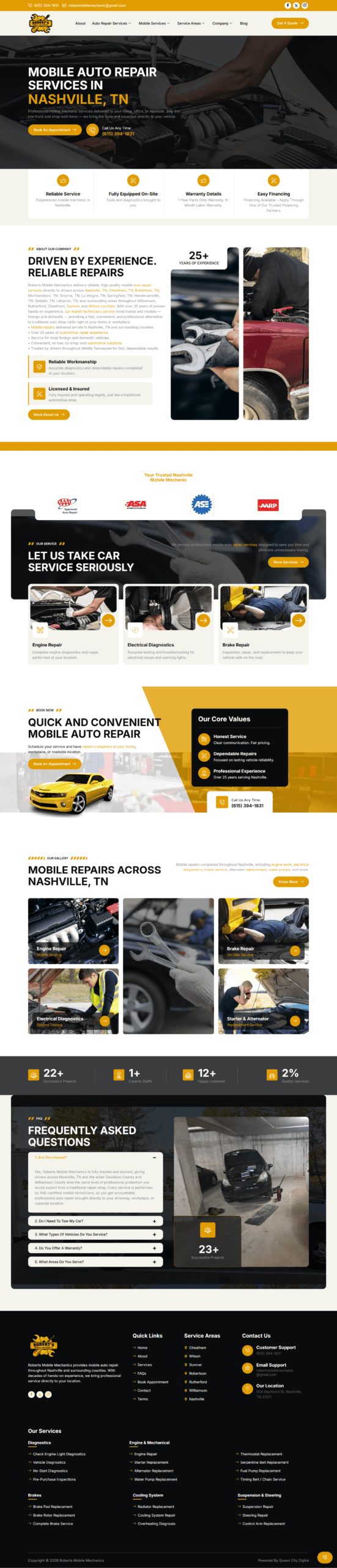 Roberts Mobile Mechanics