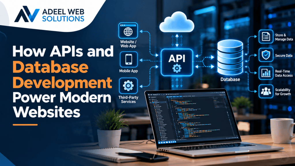 How APIs and Database Development Power Modern Websites