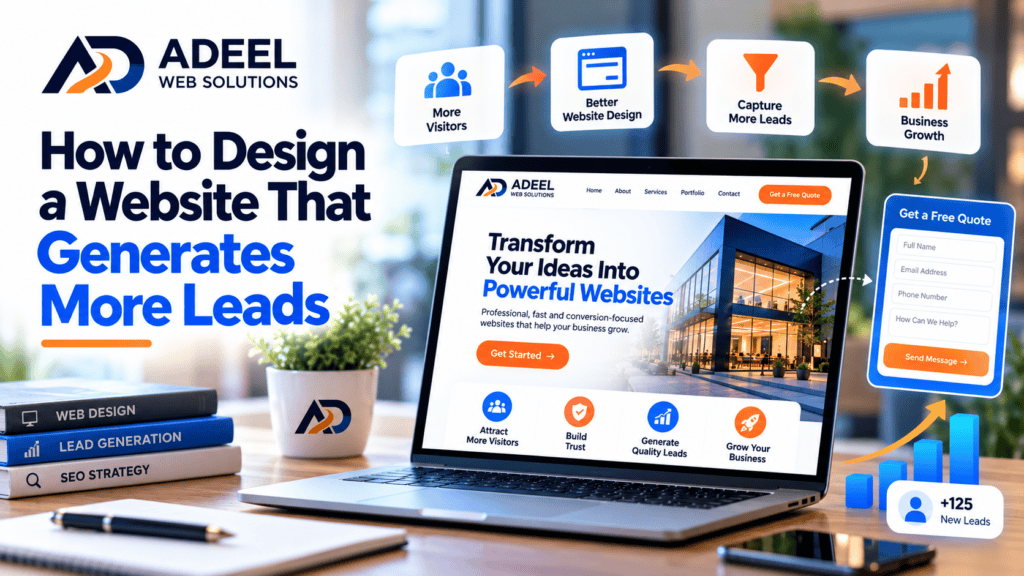How to Design a Website That Generates More Leads