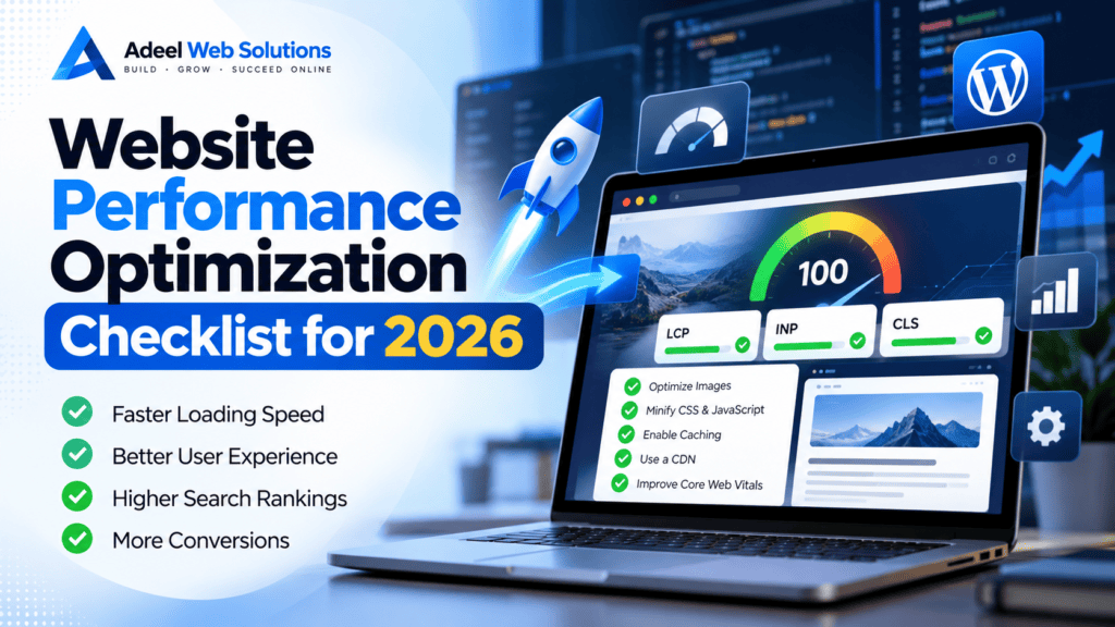 Website Performance Optimization Checklist for 2026