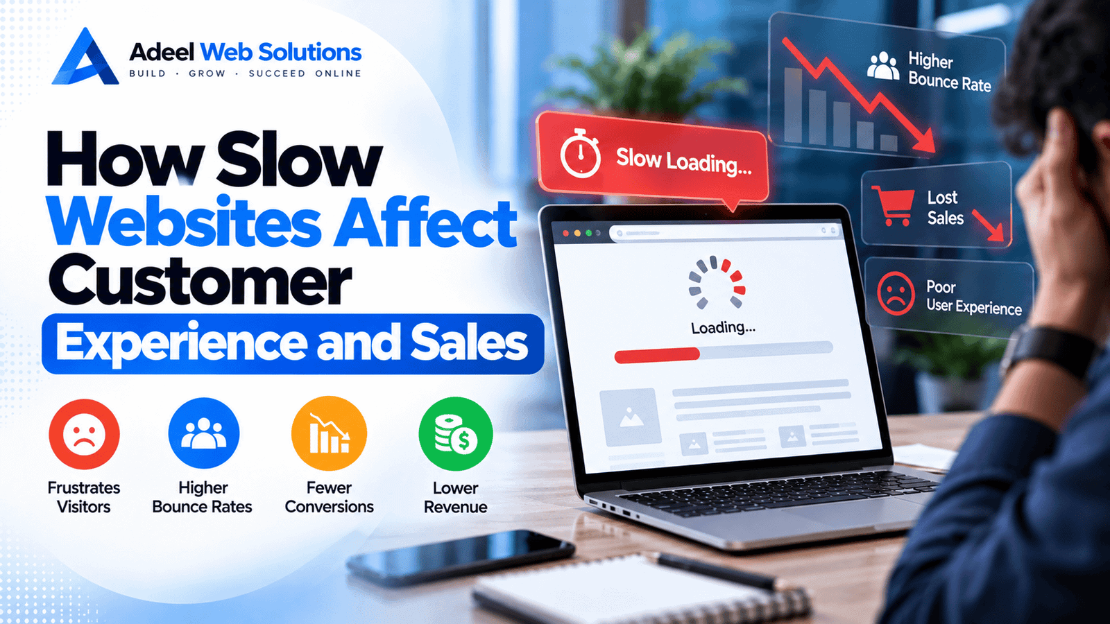How Slow Websites Affect Customer Experience and Sales