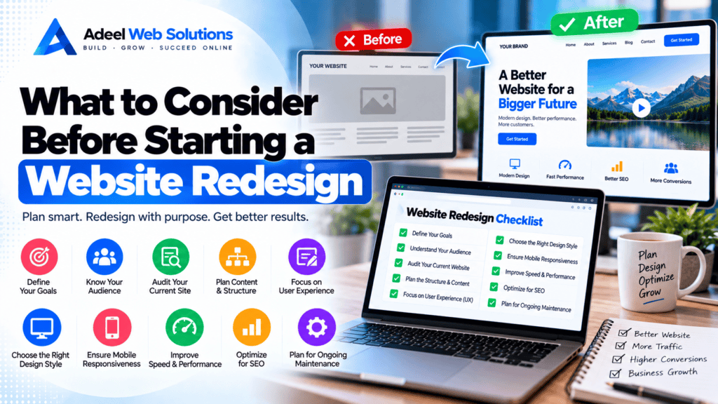 What to Consider Before Starting a Website Redesign