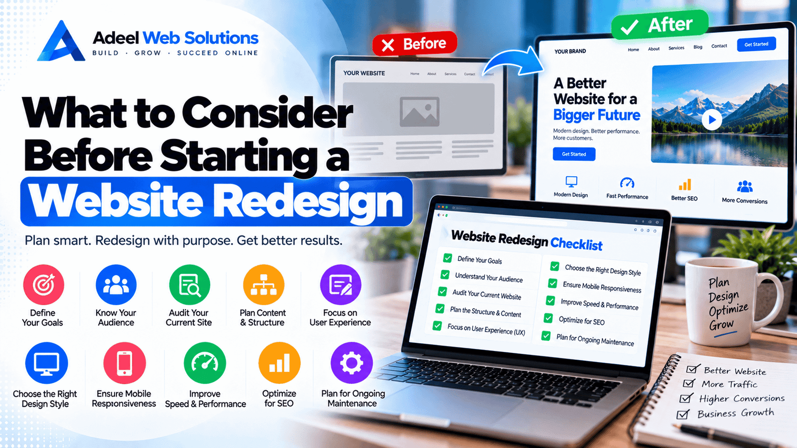 What to Consider Before Starting a Website Redesign