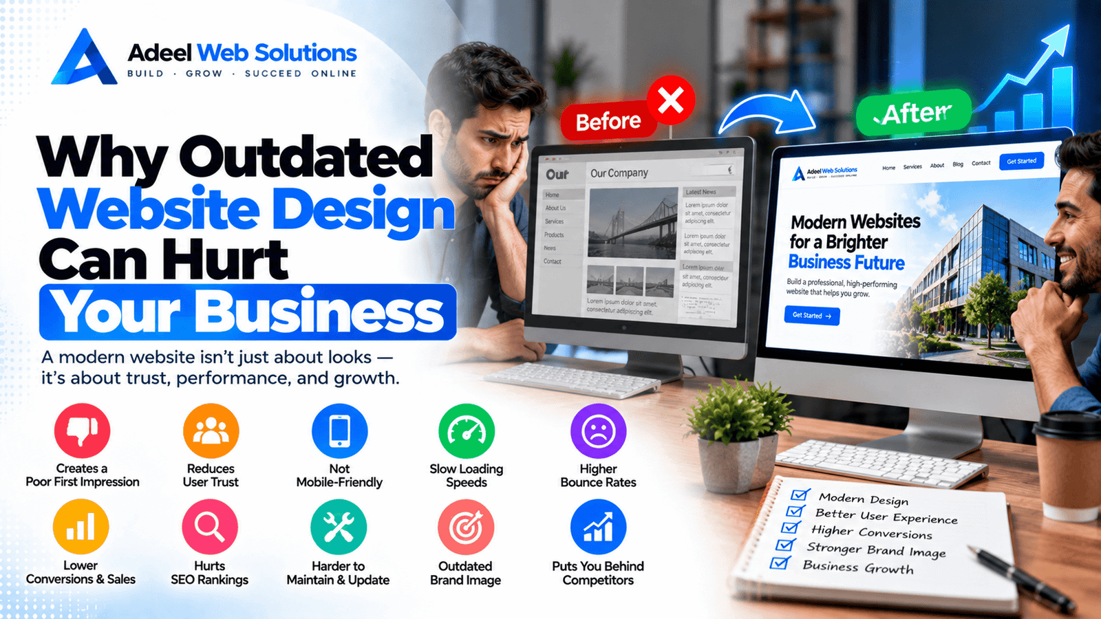 Why Outdated Website Design Can Hurt Your Business
