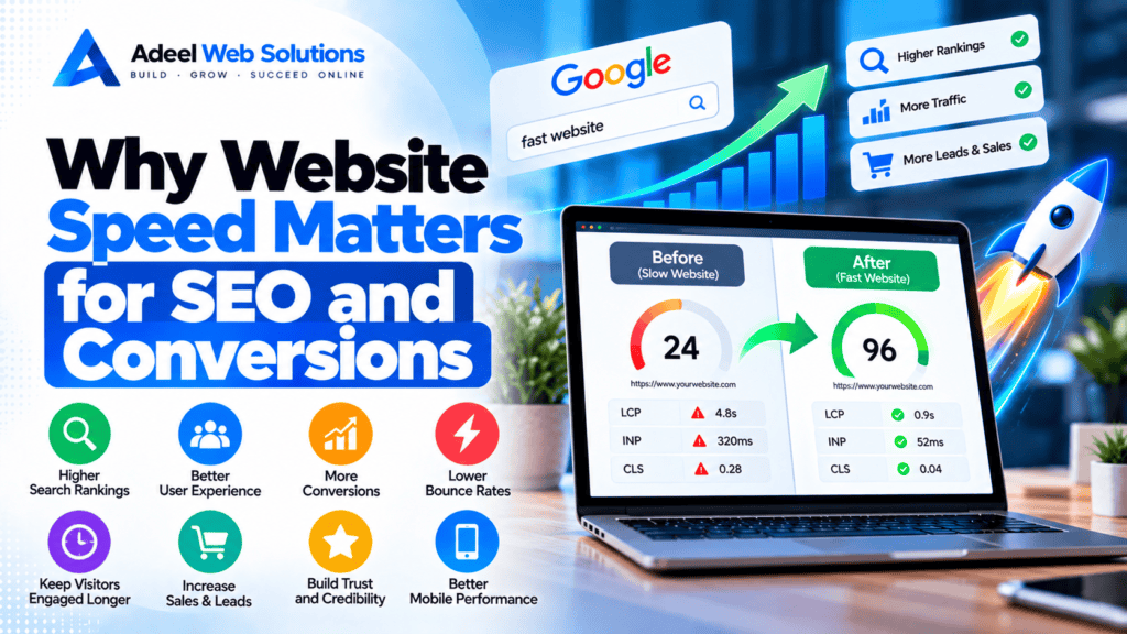 Why Website Speed Matters for SEO and Conversions