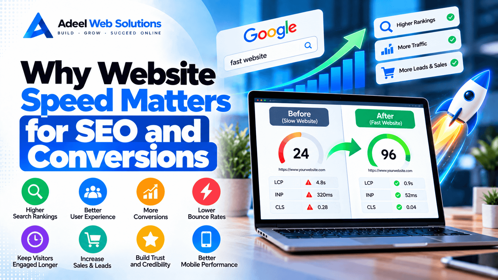 Why Website Speed Matters for SEO and Conversions